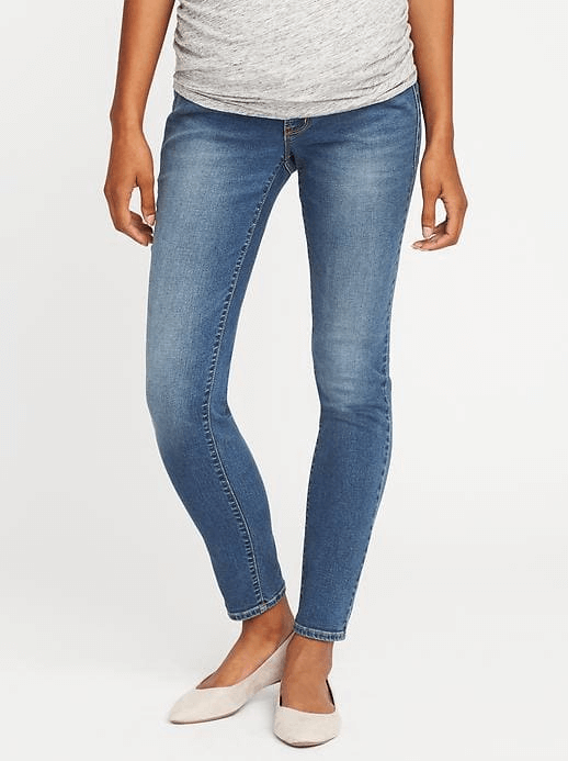 Best Maternity: Maternity Premium Full Panel Rockstar Jeans