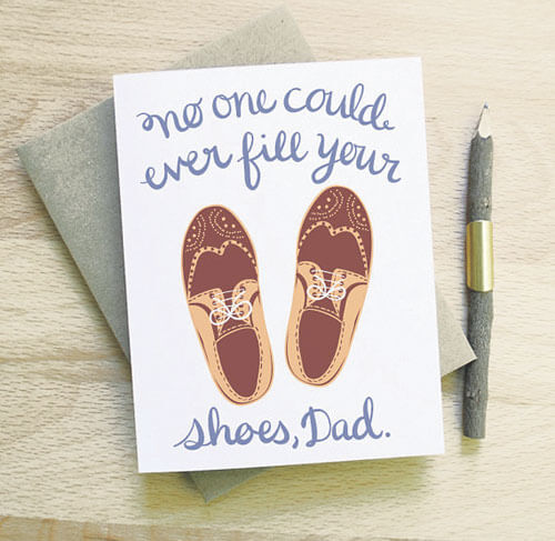 For a dear dad: Send him a special note