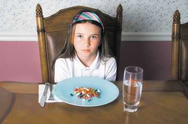 Healthy kids take vitamins