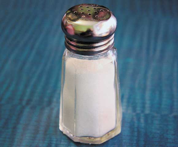 Shake off the salt