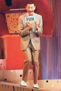 Pee-wee and friends live on stage