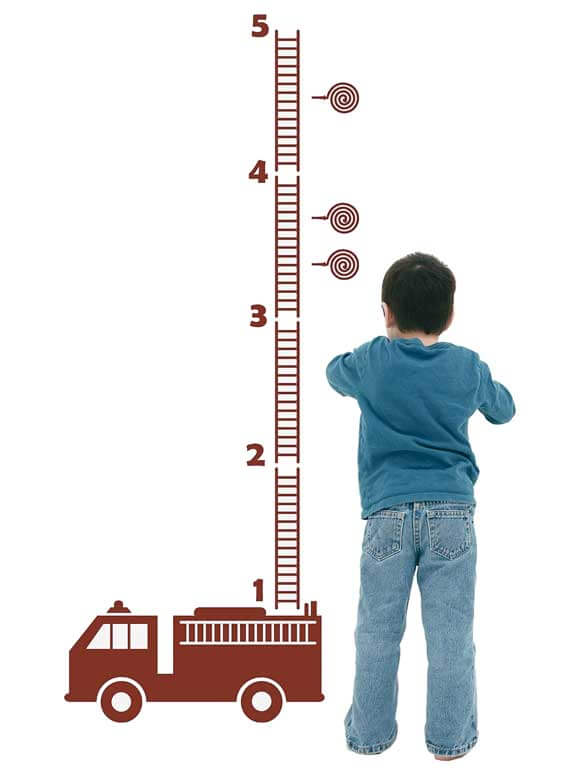 Sound the alarm on this fire truck growth chart