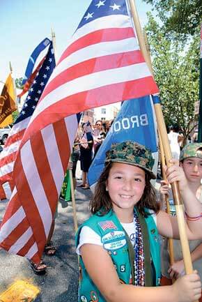 Patriotism on parade