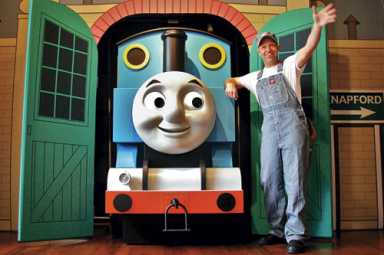 Thomas and friends come to New York Botanical Gardens