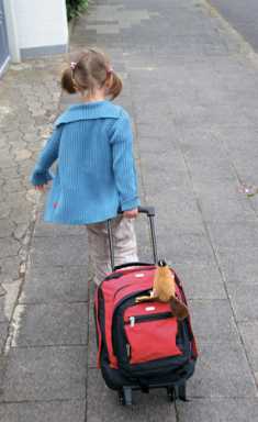 Easing the children’s transition from living in one home to two homes