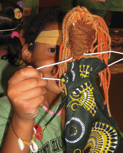 Puppetry workshop: CSI hosts African-themed event
