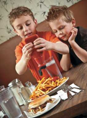 My kid loves junk food!