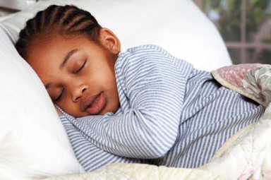 Sleeping peacefully