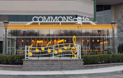 Commons cafe — where charity is on the menu