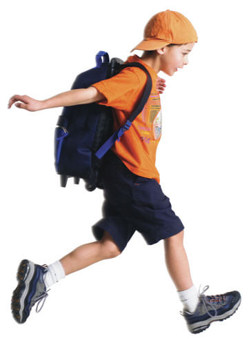 Thinking backpack safety