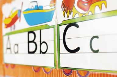 Can classroom walls be too busy for students?