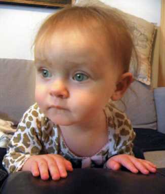 Cherishing time with 8-month-old Hazel