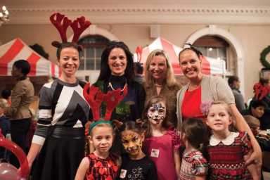 Co-Chairs of the Children’s Holiday Party. (Photo by Aaron Adler)