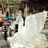 ice carving bronx zoo