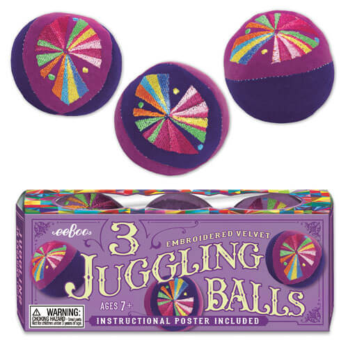 Juggling balls are fun workout for brain and body
