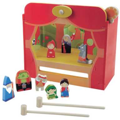 Stage right: Kids direct the action