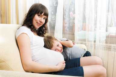 How to take care of children while pregnant