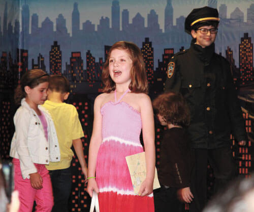 Bashful child gains confidence through theater class