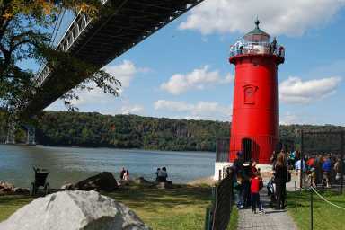 Little Red Lighthouse (Openhouse New York) — photo by Linda Shockley