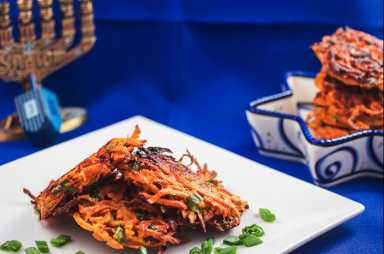 Sweet Potato Latkes