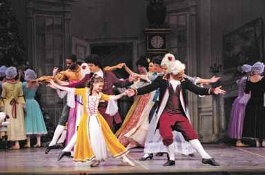 The Dance Theater in Westchester performs the classic ballet.
