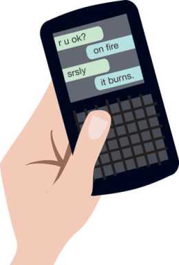 The family that texts together