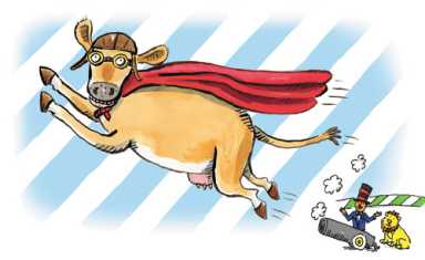 Moo-ve over — Bessie is back.