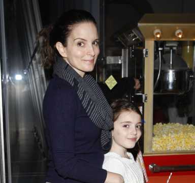 Tina Fey and Child ADRIEL REBOH PatrickMcMullan.com