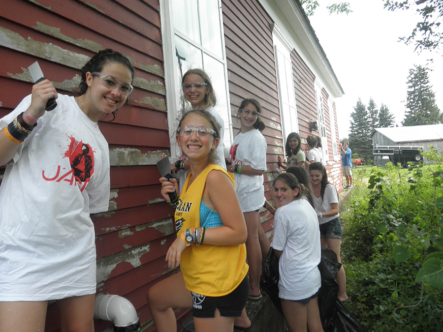The Givers Community Service At Summer Camp New York Family