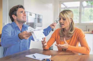 Financial infidelity can lead to marital strife