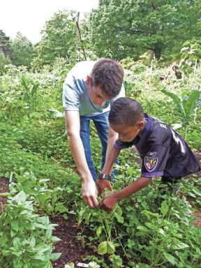 Families celebrate 100 years of the Children’s Garden