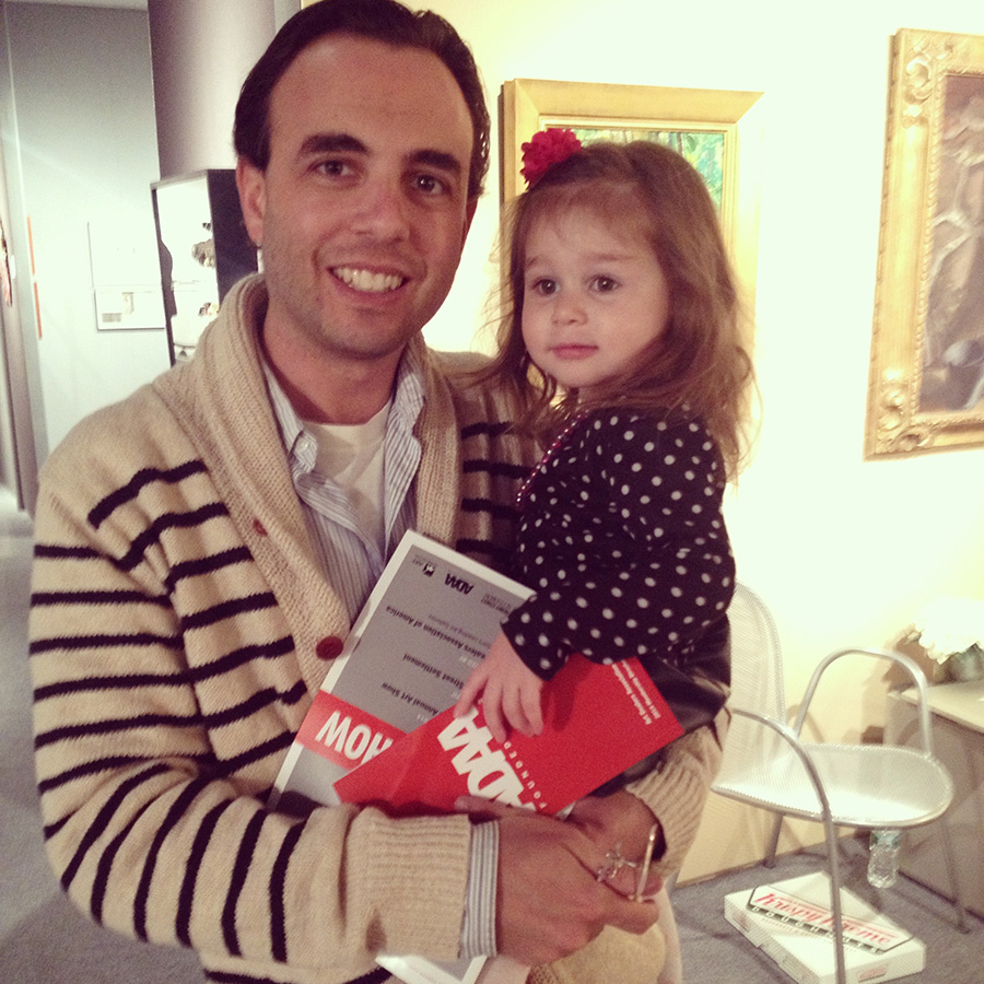 Jason Haber with his daughter, Makayla