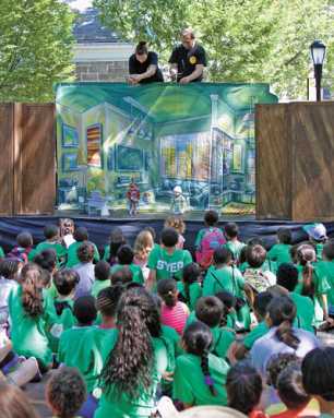 ‘’Little Red’ puppet show in the park