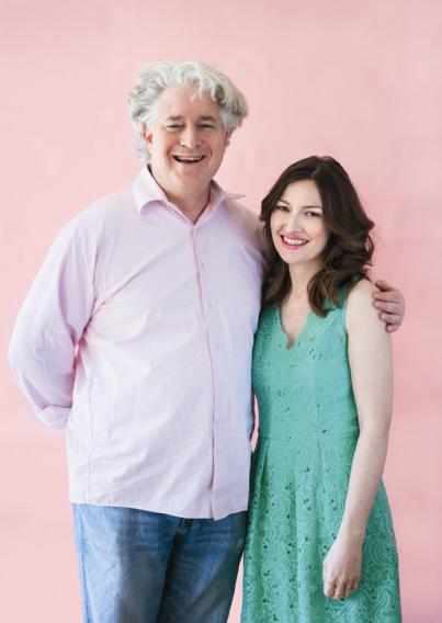 Welcoming spring on set with our May cover-mom, Kelly Macdonald. Photo by Ali Smith Photography