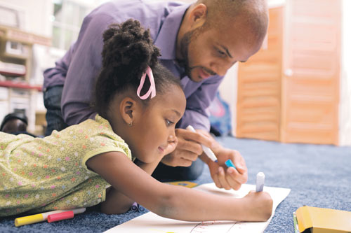 Fathers can impact their children’s school successes