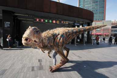 Eek — it’s a T. Rex!