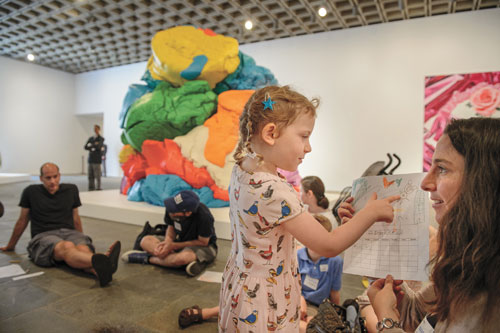 Get arty with Koons Family Day