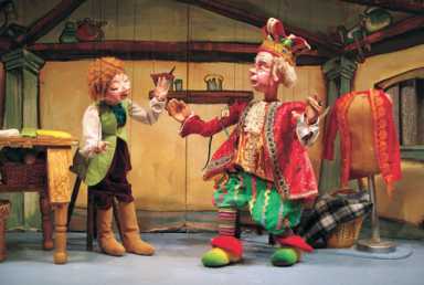 Hans Christian Andersen comes to the stage at Puppetworks