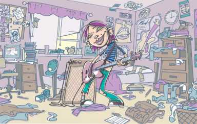Messy teen rooms: Get out the caution tape!