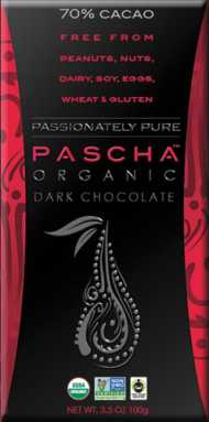 Allergen-free chocolate