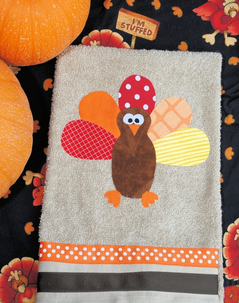 Do it Yourself Thanksgiving Hand Towel