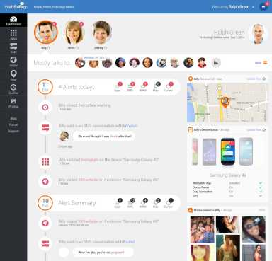WebSafety-Dashboard