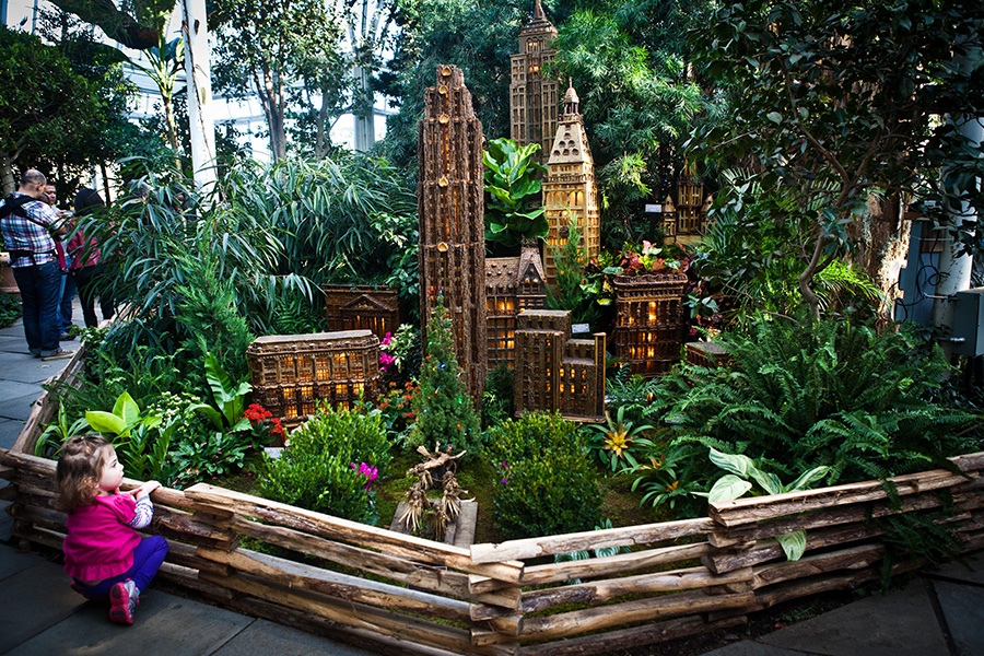 Holiday Train Show at the New York Botanical Garden