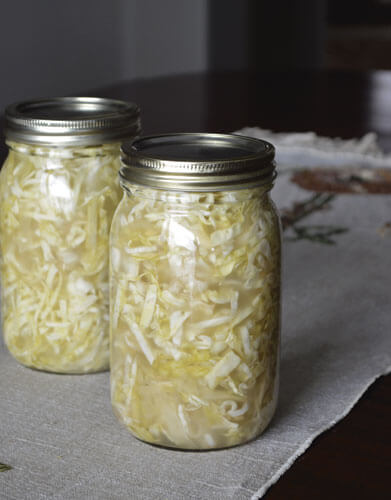 Got sauerkraut? Good for the gut