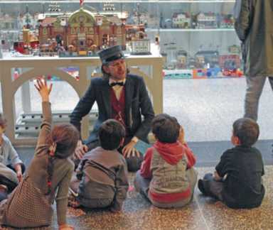 Hop aboard the Holiday Express