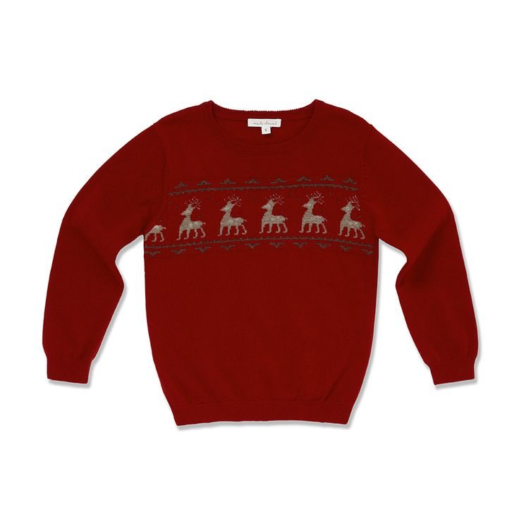 Cashmere Reindeer Sweater