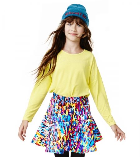 Brights: Scuba Skater Skirt