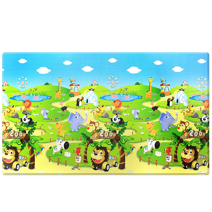 Dwinguler Large Kid’s Playmat in Zoo