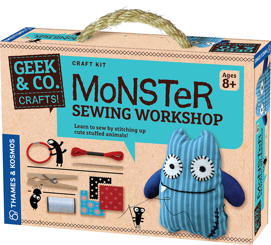 For Ages 8-12: Monster Sewing Workshop