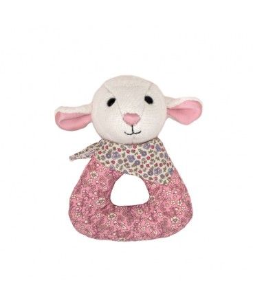 Organic Patterned Rattles - Lamby
